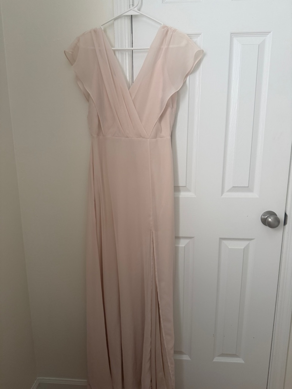 Birdie Grey Champagne Chiffon Violet Dress